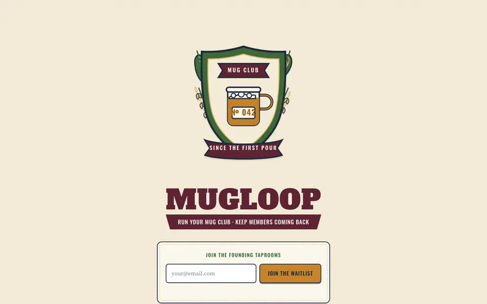 MugLoop website